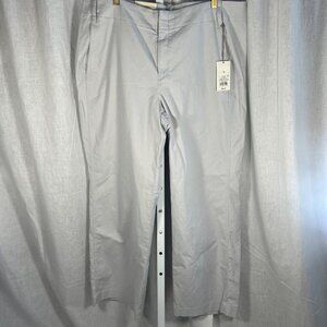 NWT a new day Straight Leg High Rise Chinos in Stone - Size 18